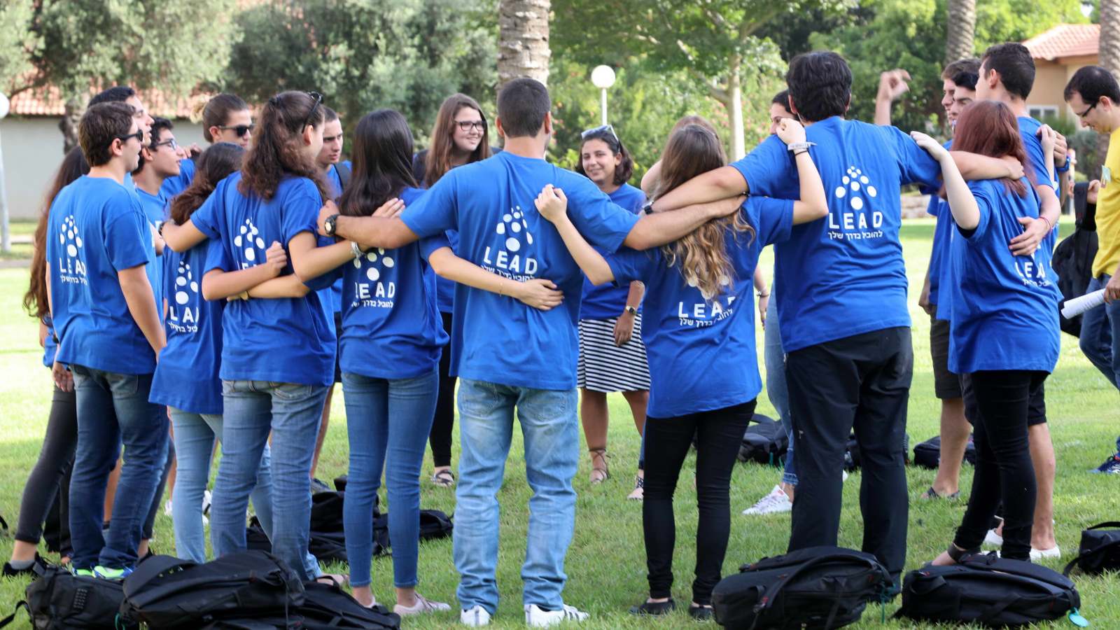 LEAD “ambassadors” train intensively from ages 16 to 18. Photo by Sivan Faraj