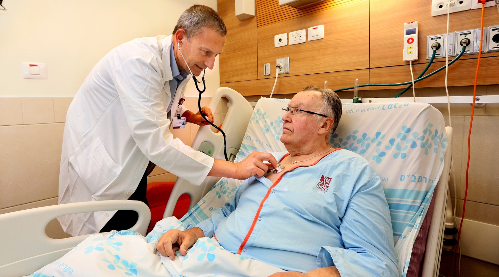 The patient, Robert MacLachlan, had run out of treatment options in Canada for his diastolic heart failure.