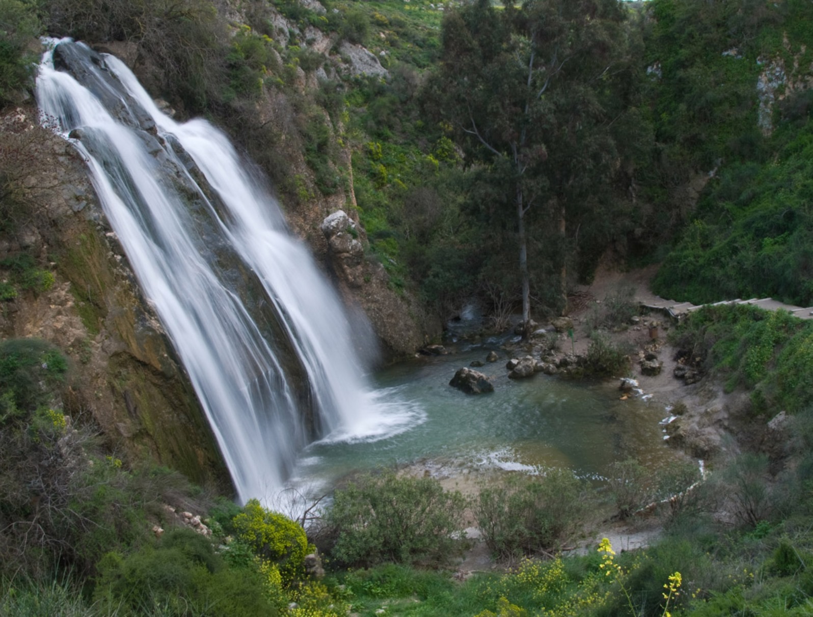 Hatachana Falls. Photo by Yehoshua Halevi