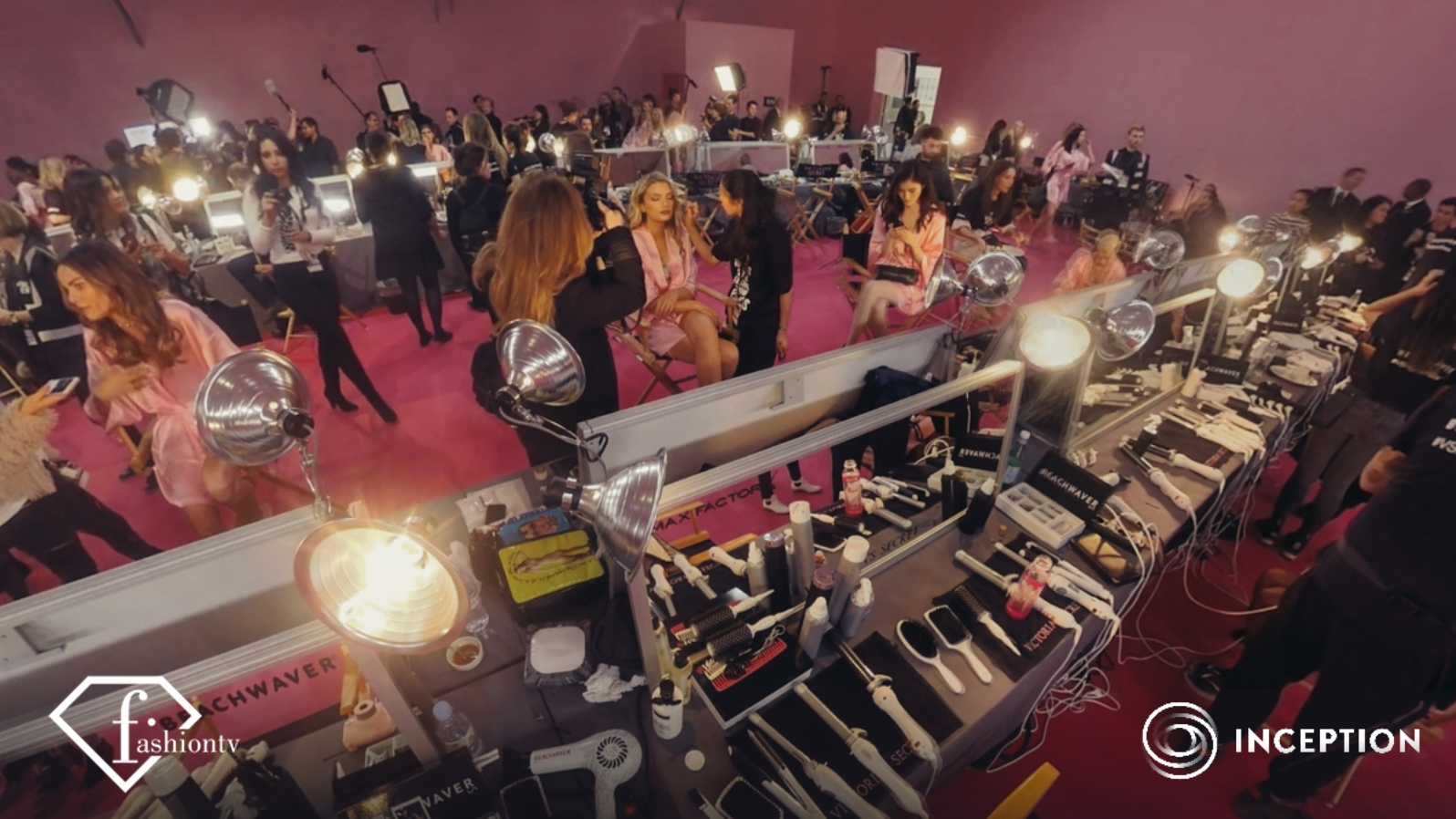 Inception’s collaboration with FashionTV brings you backstage with models. Photo: courtesy
