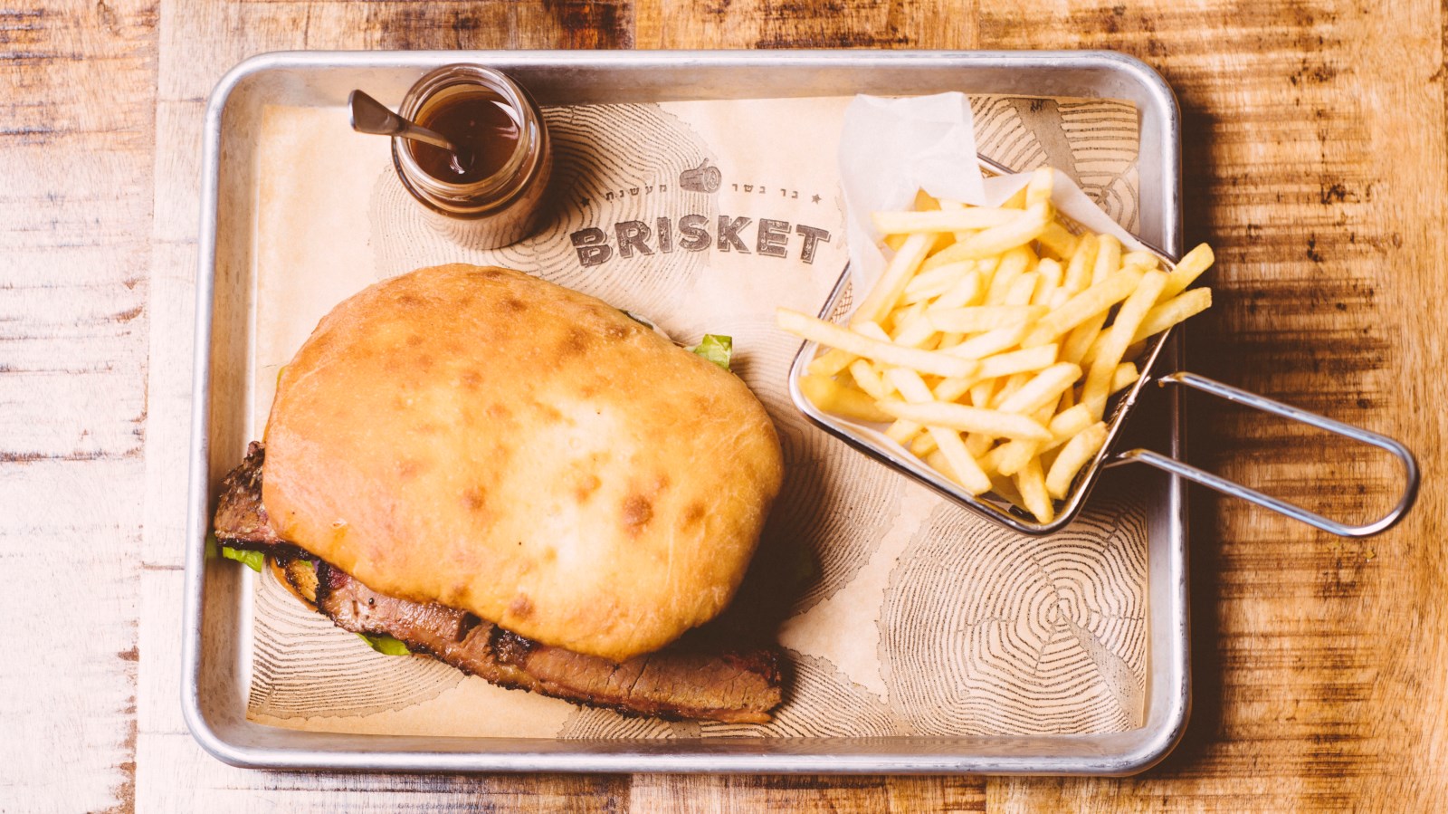 Brisket Meat Bar photo by Ron Borkin Photography