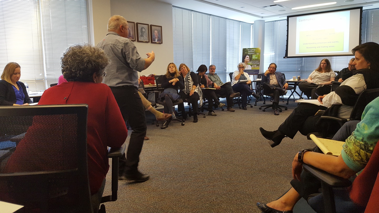 An Israel Trauma Coalition training session in Houston. Photo courtesy of Houston JFS