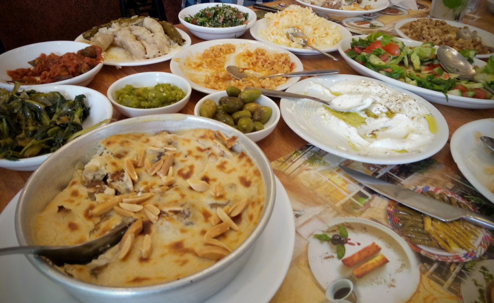 The bounty at El Kheir, Haifa. Photo by Jessica Halfin