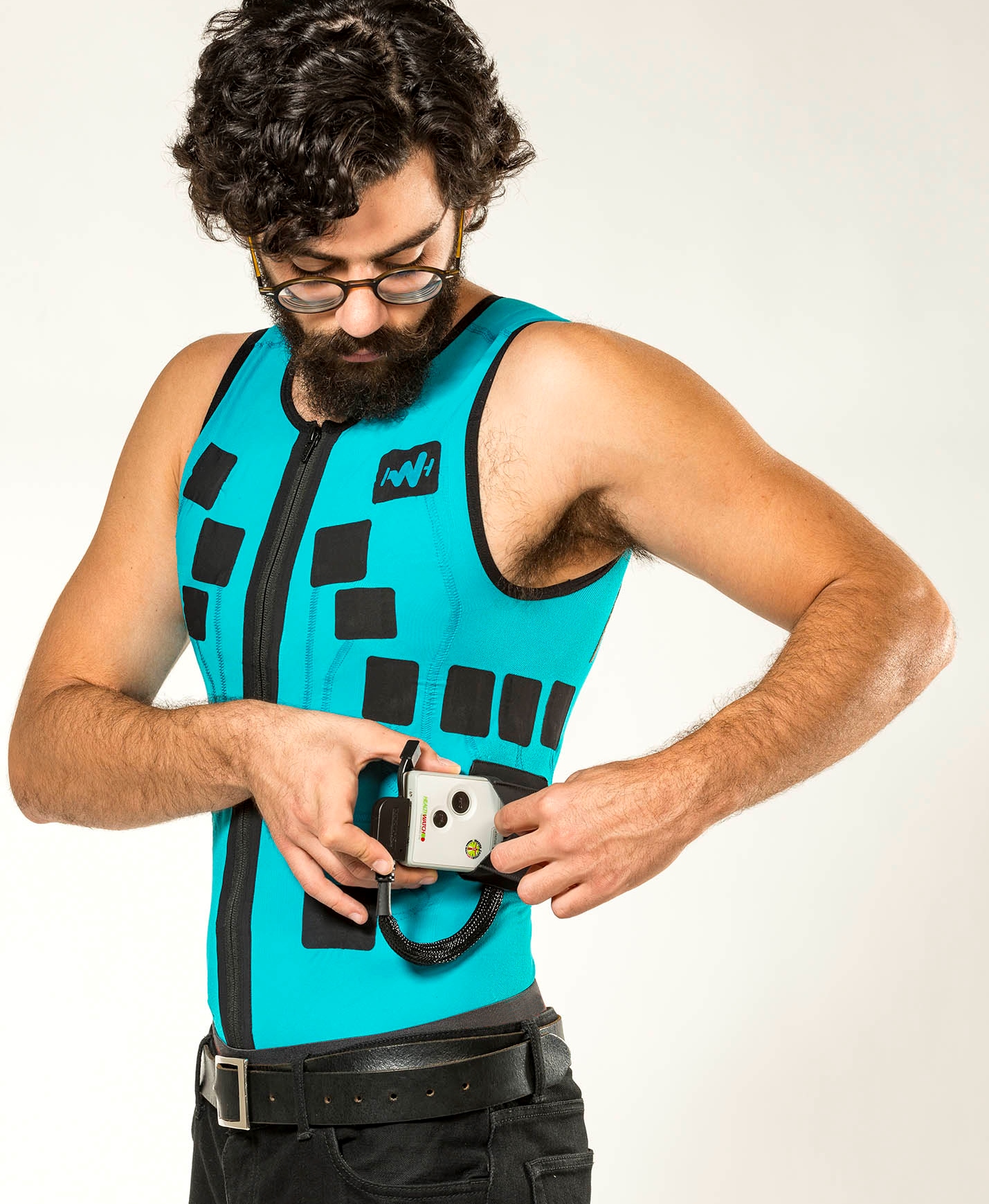 Master Caution digital garment by HealthWatch. Photo by Shlomo Shoham
