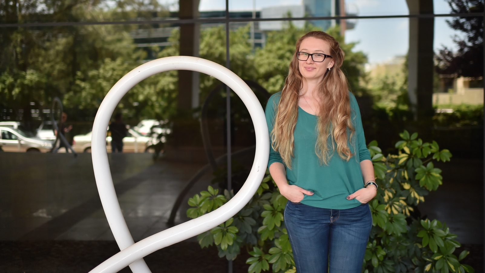 Technion graduate student Alexandra Bukchin. Photo: courtesy