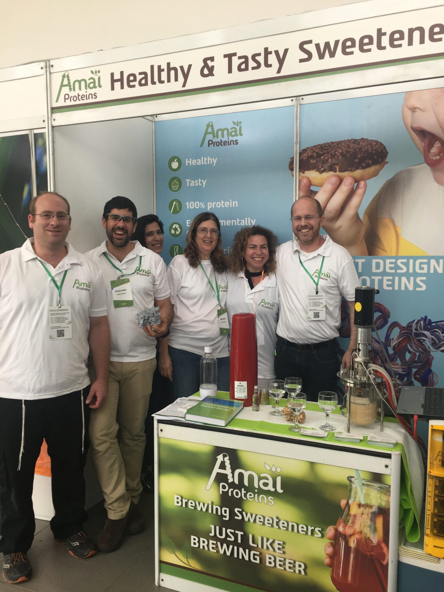 The team at Amai Proteins. Photo courtesy Amai Proteins