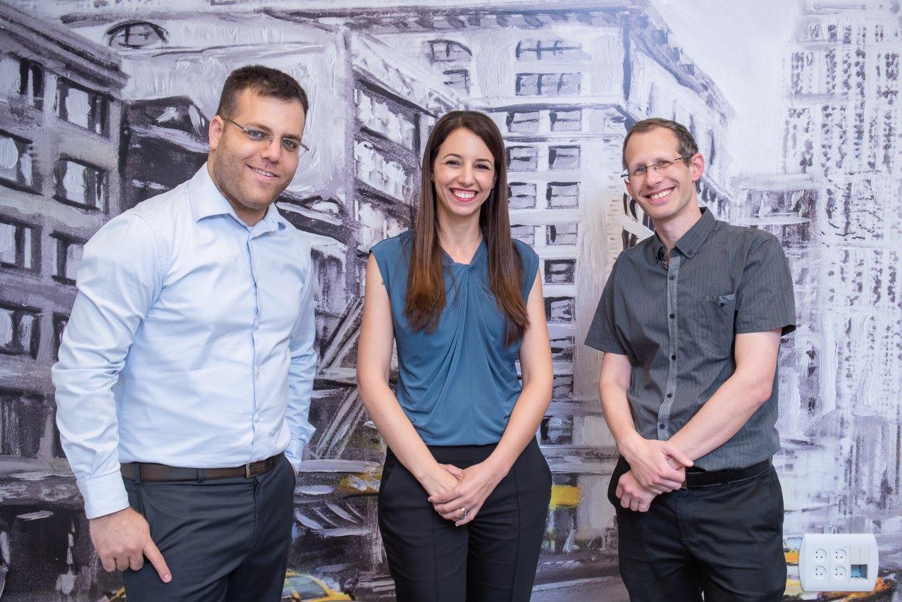 Hailo founders, from left, CEO Orr Danon, Chief Business Development Officer Hadar Zeitlin and CTO Avi Baum. Photo by Eran Tayree