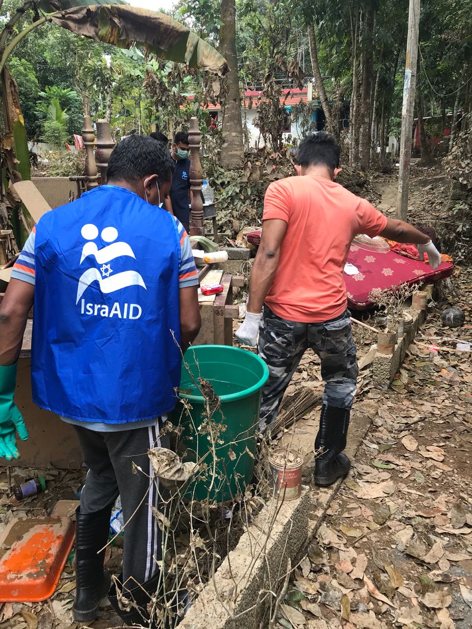 IsraAID staff in Kerala, India