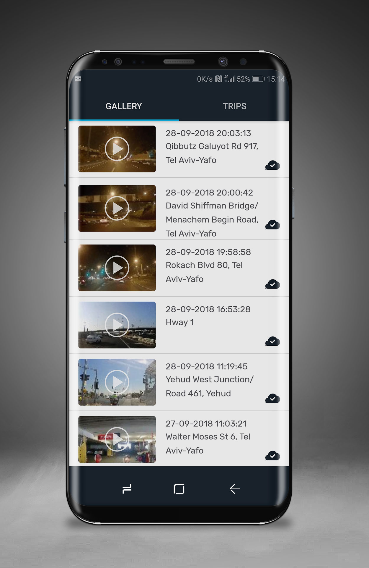 Comroads’ gallery of dash cam videos. Photo: courtesy