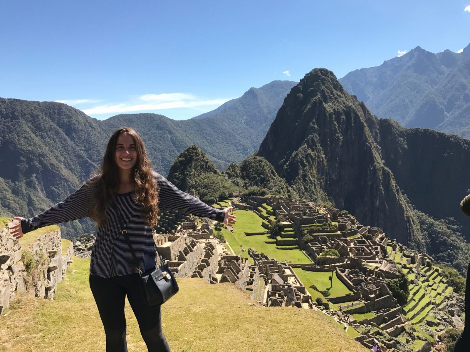 Frankie Alchanati at Machu Picchu in Peru. Photo courtesy