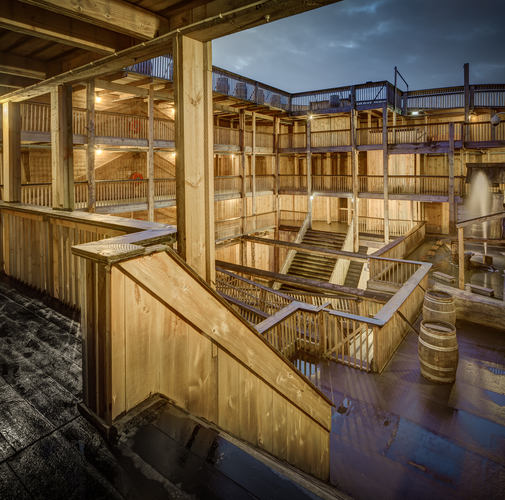 Inside Noah’s Ark in Holland. Photo courtesy of Ark of Noah Foundation