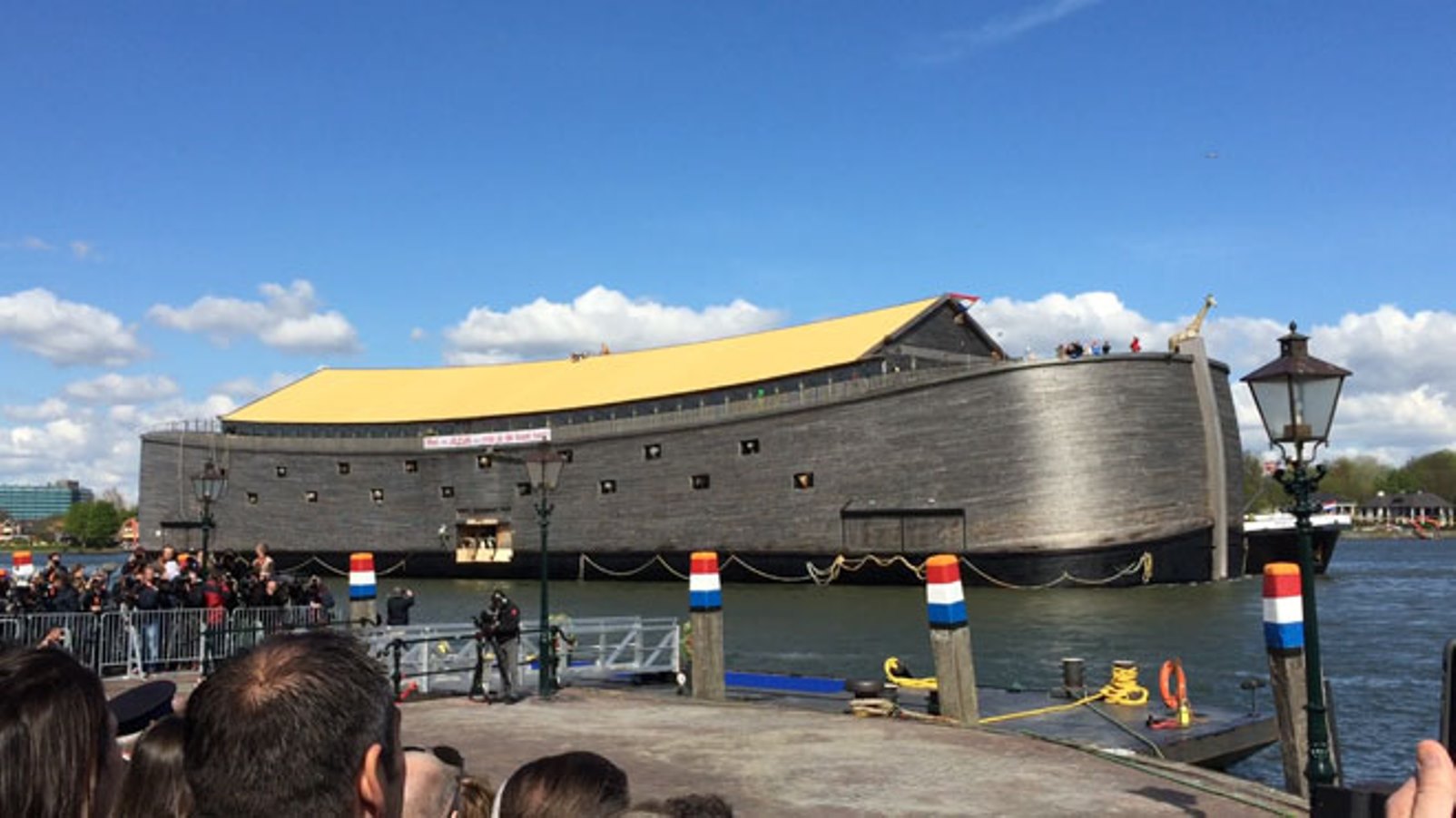 Hundreds of thousands of visitors came to see the Dutch Noah’s Ark completed in 2013. Photo courtesy of Ark of Noah Foundation