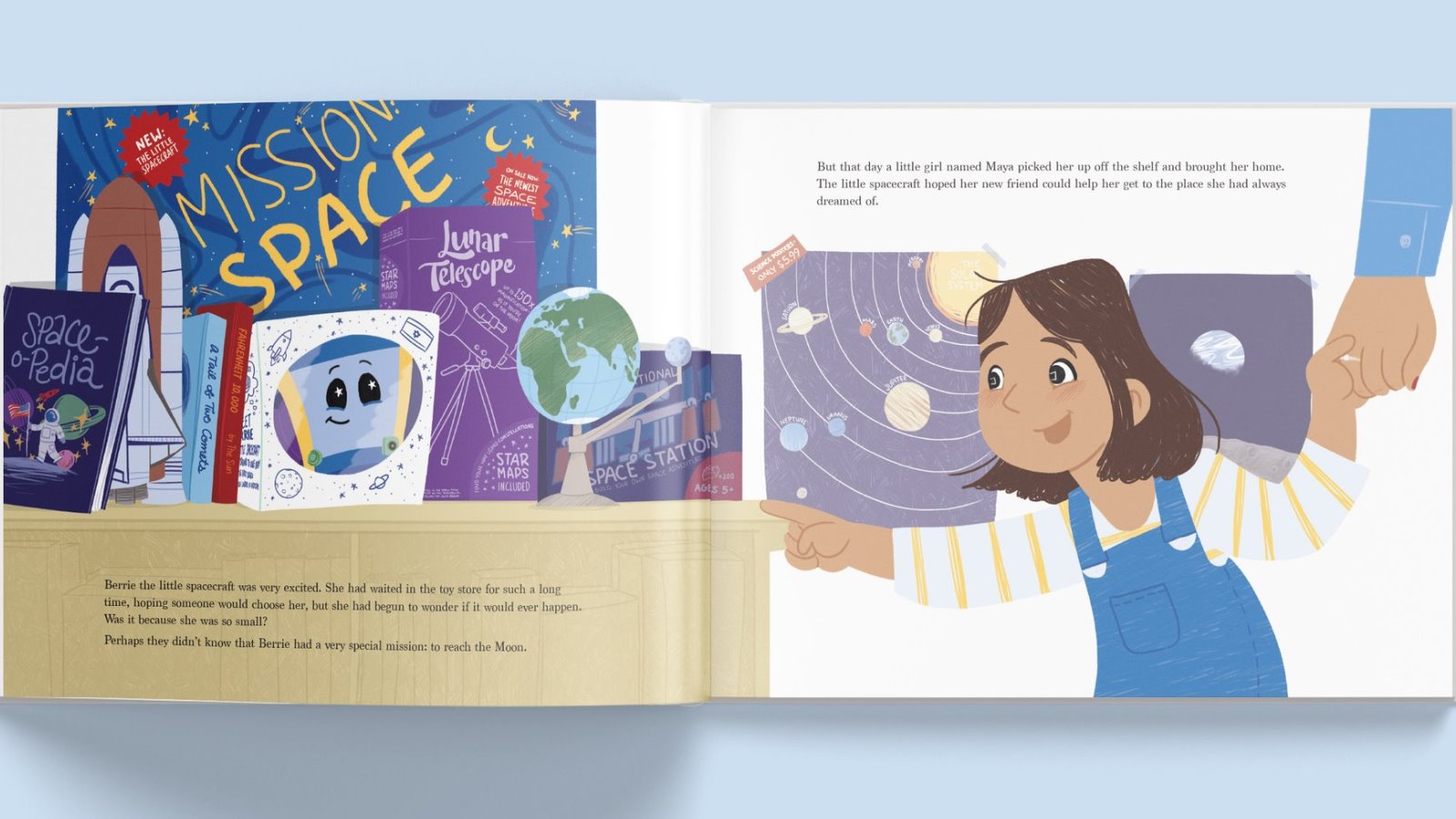 “The Little Spacecraft” encourages kids to dream big. Photo courtesy of StellarNova