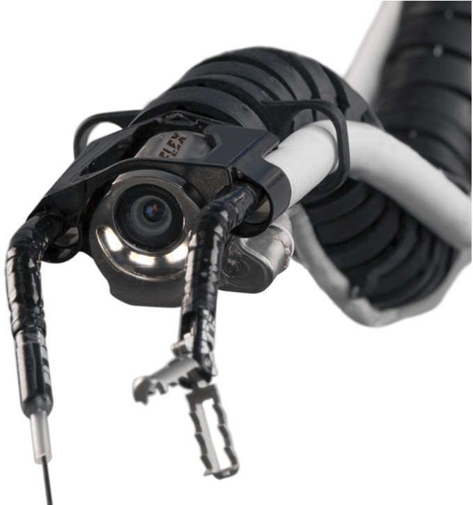 Medrobotics’ Flex Robotic System is based on a snake. Photo: courtesy