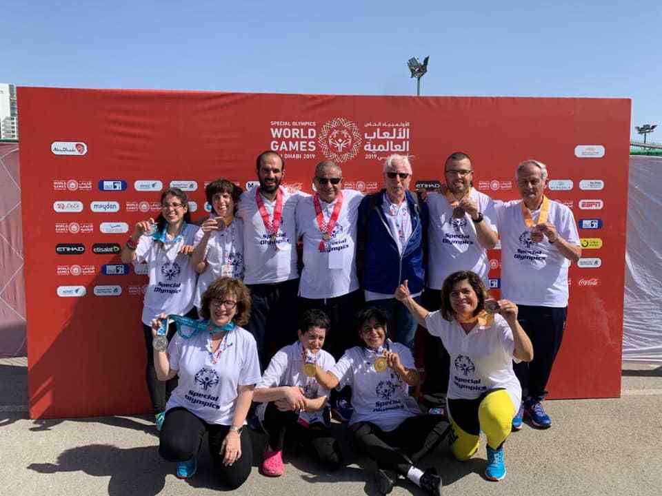 Israeli bowlers at the Special Olympics. Photo via Special Olympics Israel/Facebook