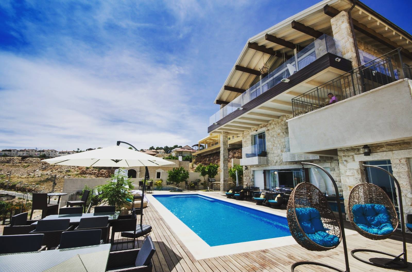 Château Glili on the border of Safed and Rosh Pina has five luxury suites. Photo: courtesy