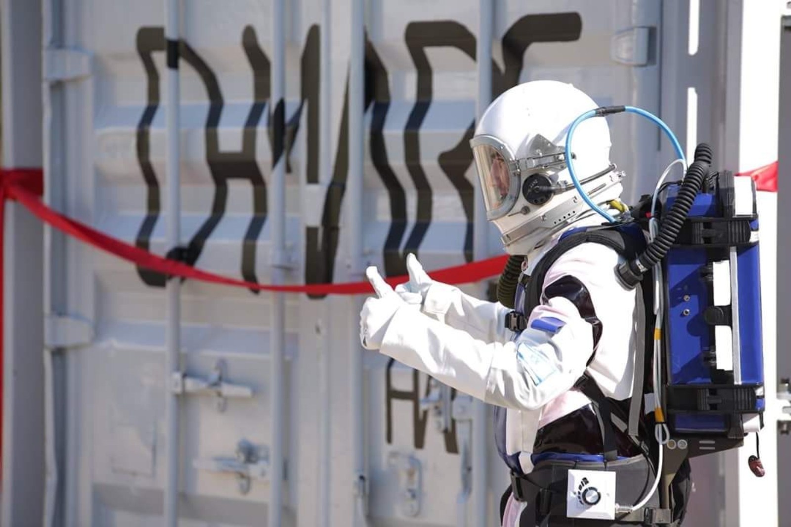 Photo courtesy of D-MARS, a planetary exploration simulation in Israel’s Negev Desert.