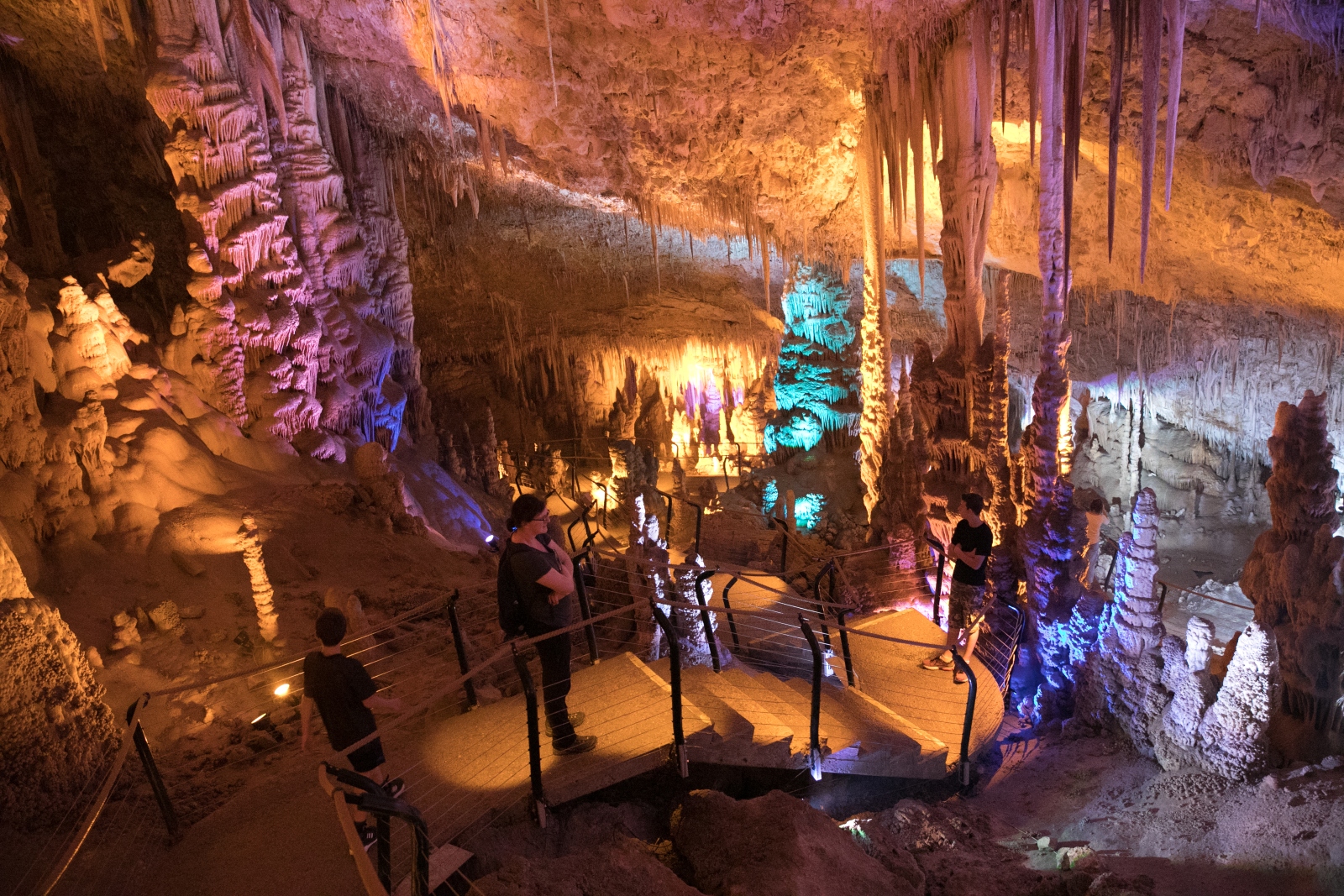 Avshalom Cave, also known as Soreq Cave or Stalactites Cave, east of Beit Shemesh. Photo by Anat Hermony/Flash90