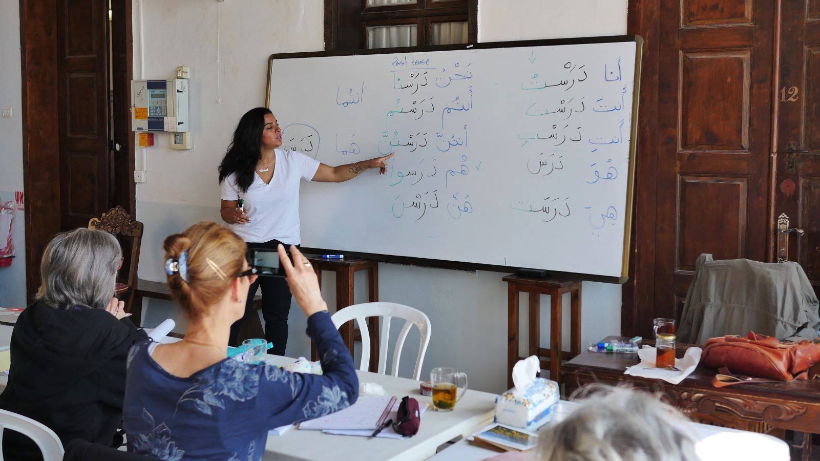 Arabic lessons are one of the amenities at Fauzi Azar Inn. Photo via Facebook