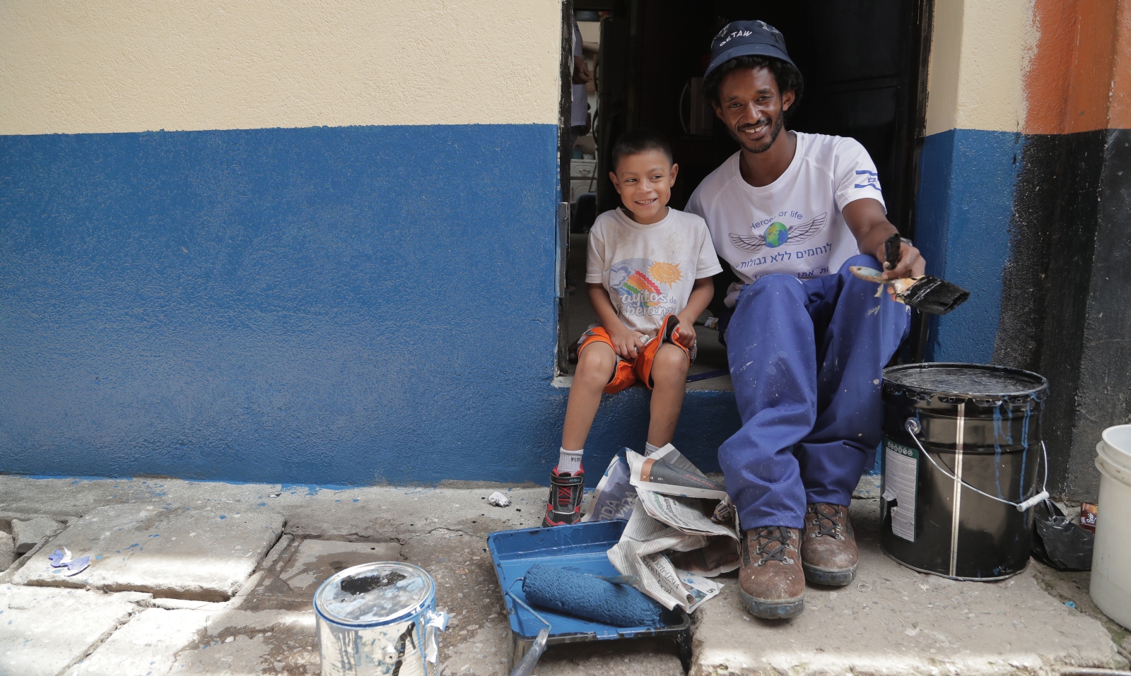 IDF veterans join Heroes for Life because they want to help overseas communities. Photo: courtesy