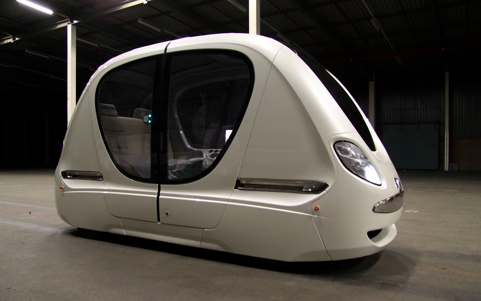 Personal Rapid Transport system in Masdar City, United Arab Emirates. Photo by 2GETTHERE