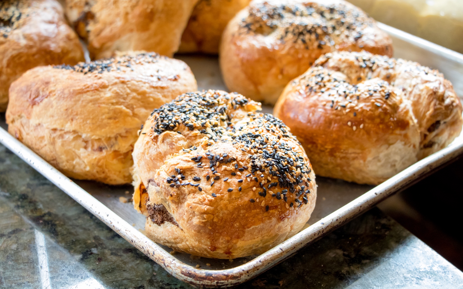 Halabi's famous burekas. Photo: courtesy