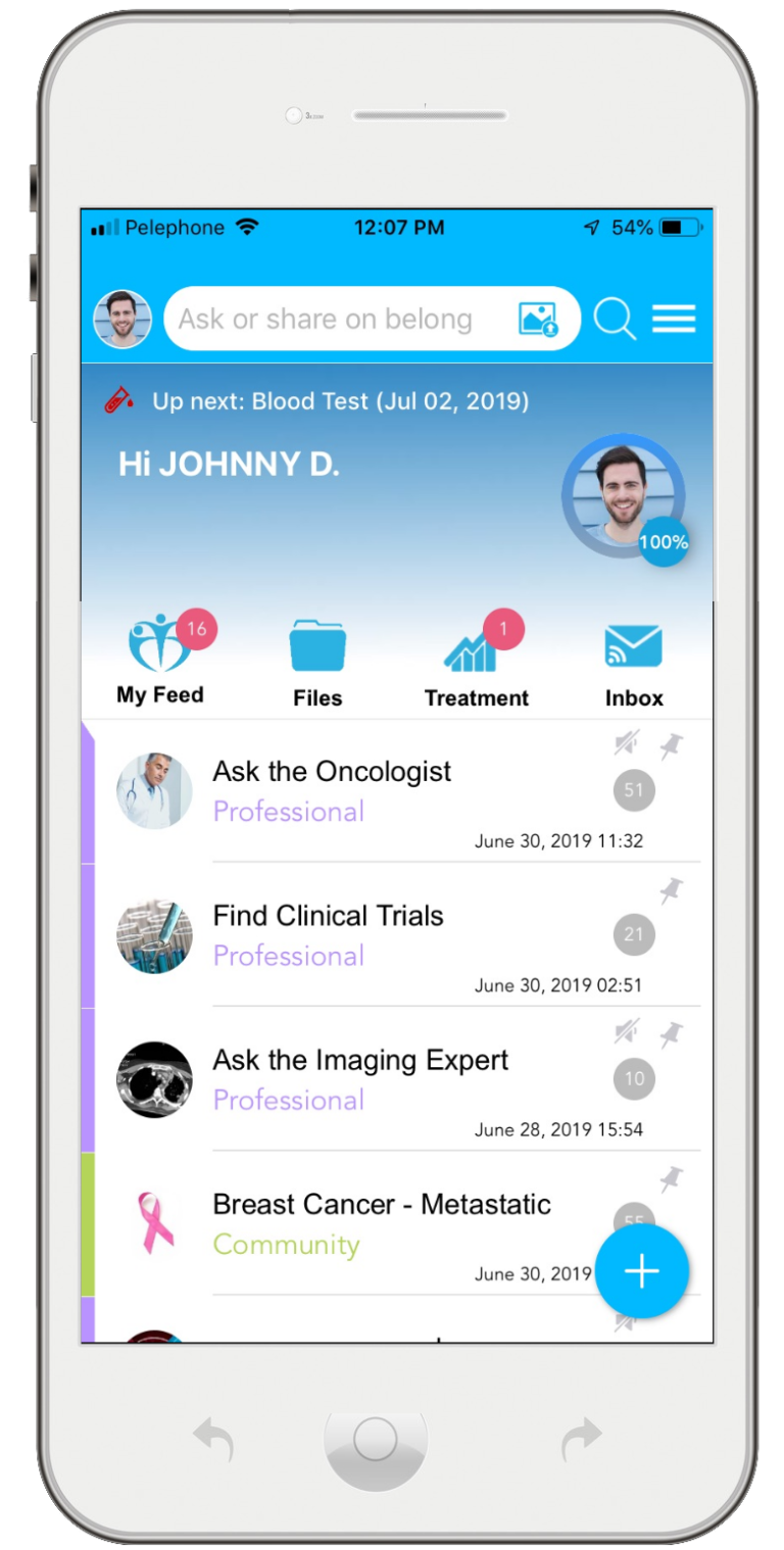 Israeli app becomes world’s largest cancer social network - ISRAEL21c