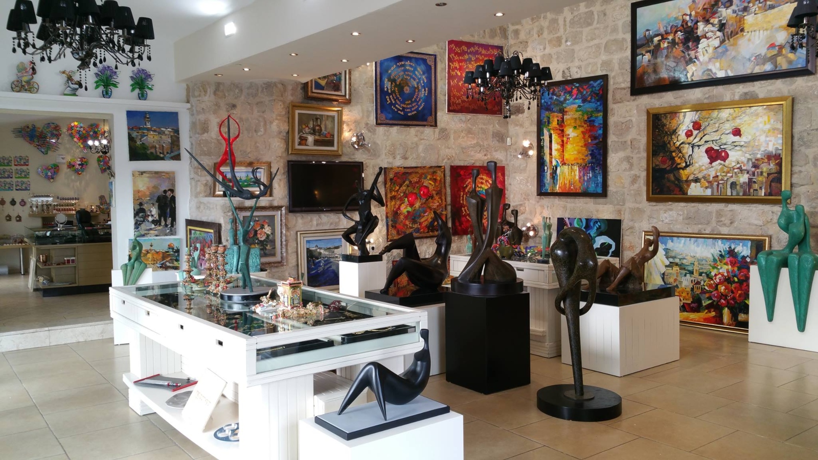 Olive Tree Fine Art Gallery, Safed. Photo via Facebook