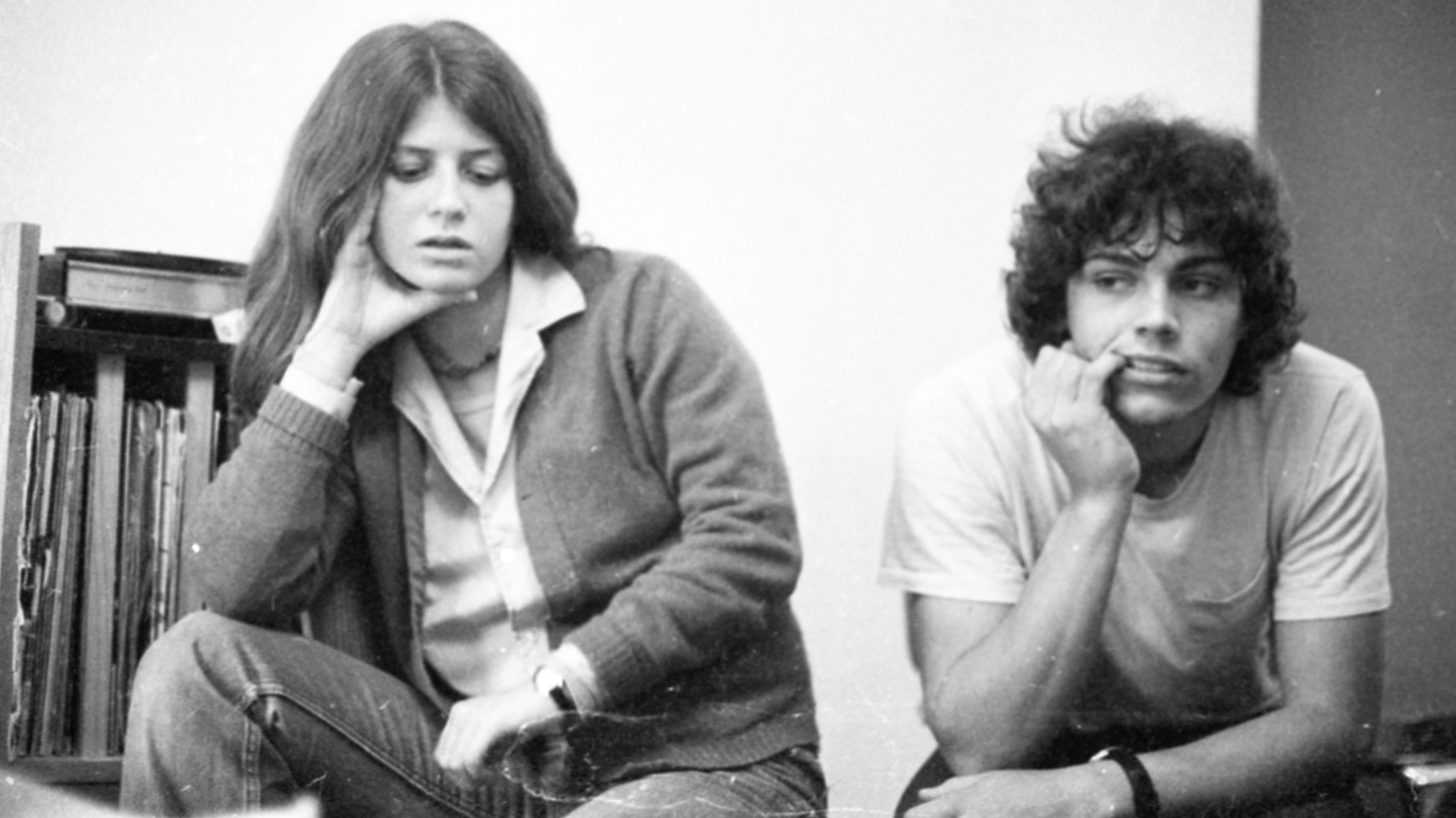 Facebook users have identified these seemingly sullen teens as a 1976 group of idealistic pre-army youth volunteering in a development town. Photo courtesy of the Dan Hadani Photo Archive/Pritzker Family National Photography Collection at the National Library of Israel