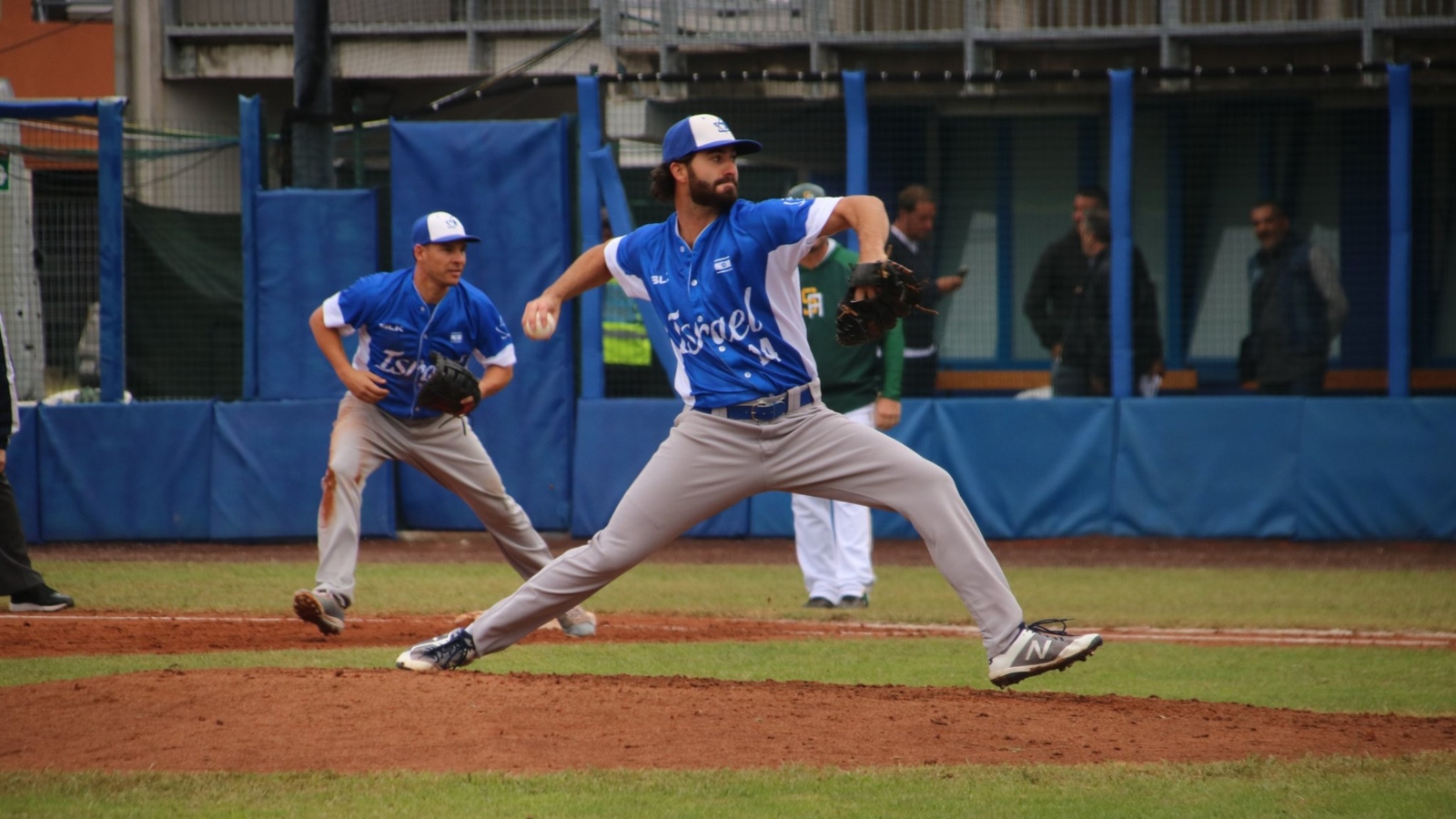 Joey Wagman, star pitcher for the Israel National Baseball Team. Photo courtesy of Israel Association of Baseball