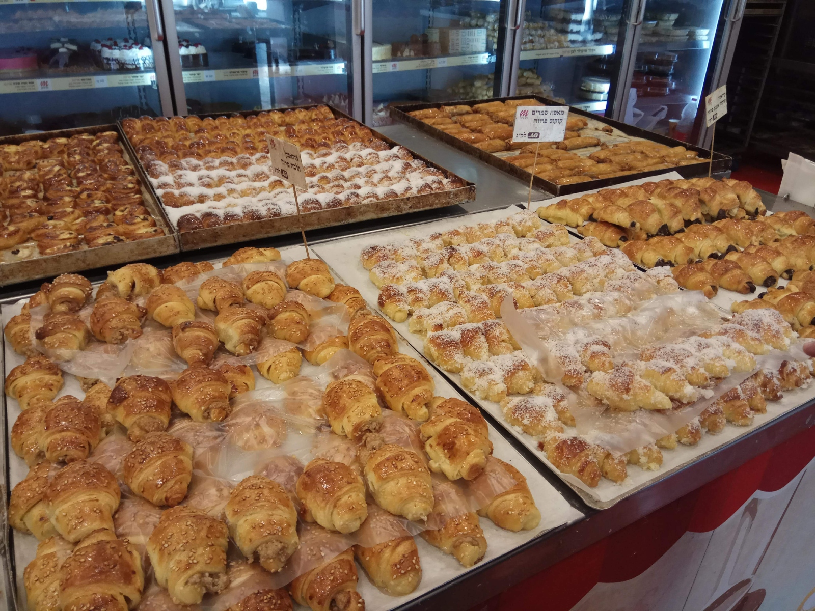 Marzipan Bakery, outside Machane Yehuda Market in Jerusalem Photo by Jessica Halfin