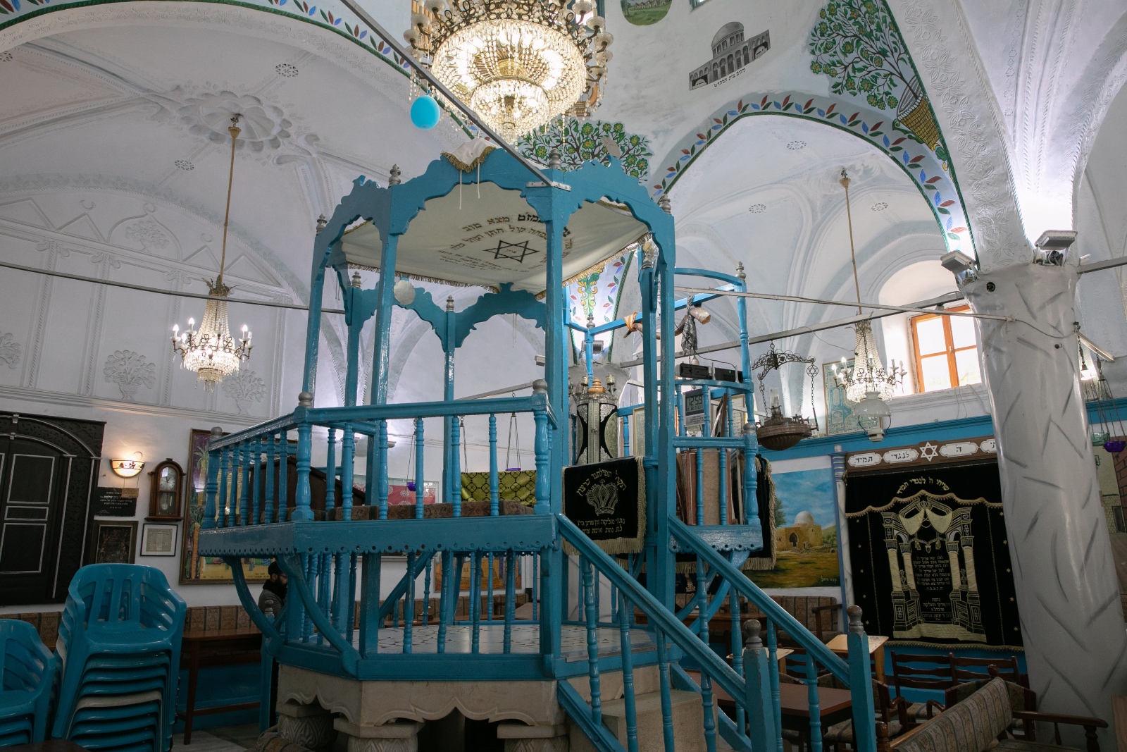 The Abuhav Synagogue in Safed. Photo by Anat Hermony/FLASH90
