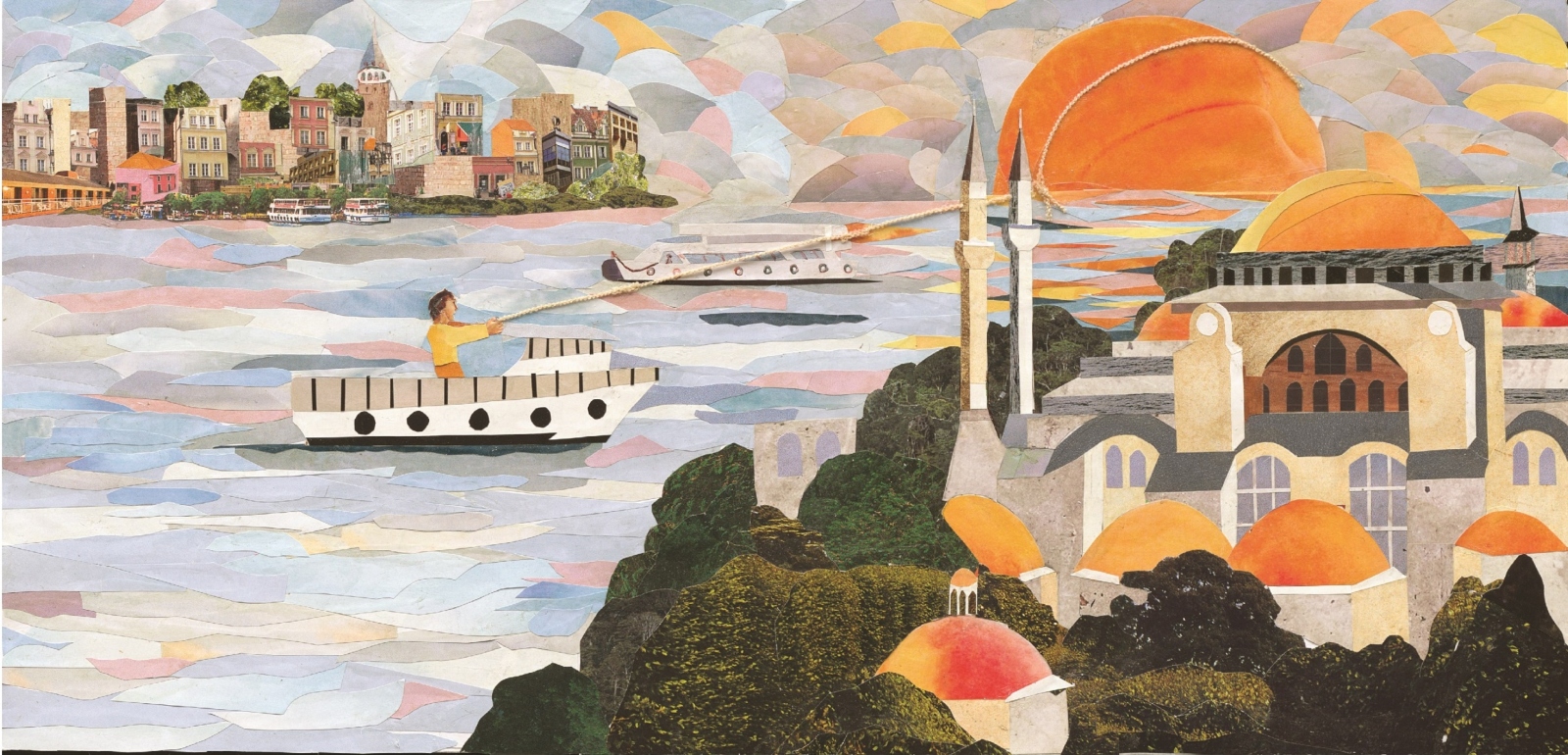 This work by Faten Giryes is included in the “Nice to Meet You” exhibit of Israeli-Arab illustrators’ works for Arabic children’s literature, as part of Tel Aviv Illustration Week 2019, at Beit HaBe’er cultural center, 6 Salameh Street, Jaffa. Photo: courtesy