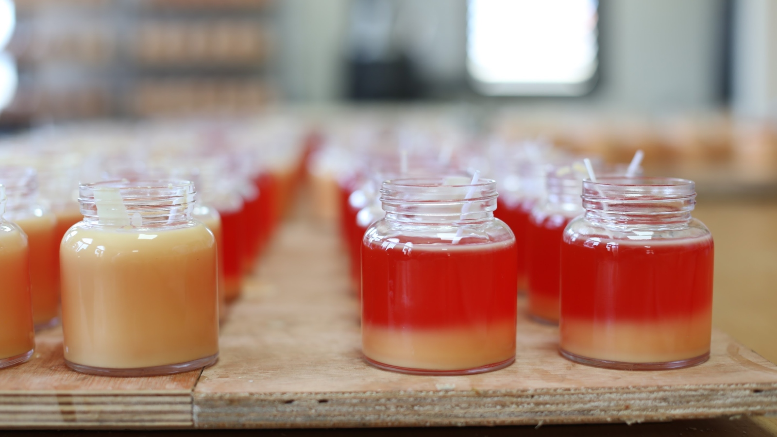 Candles being made in a Youth of Light workshop. Photo: courtesy