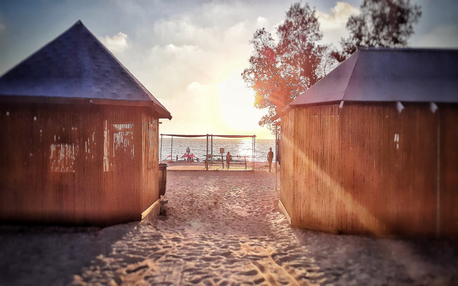 Wake up to a sea view at Achziv on the shores of the Mediterranean. Photo by Yaniv Cohen