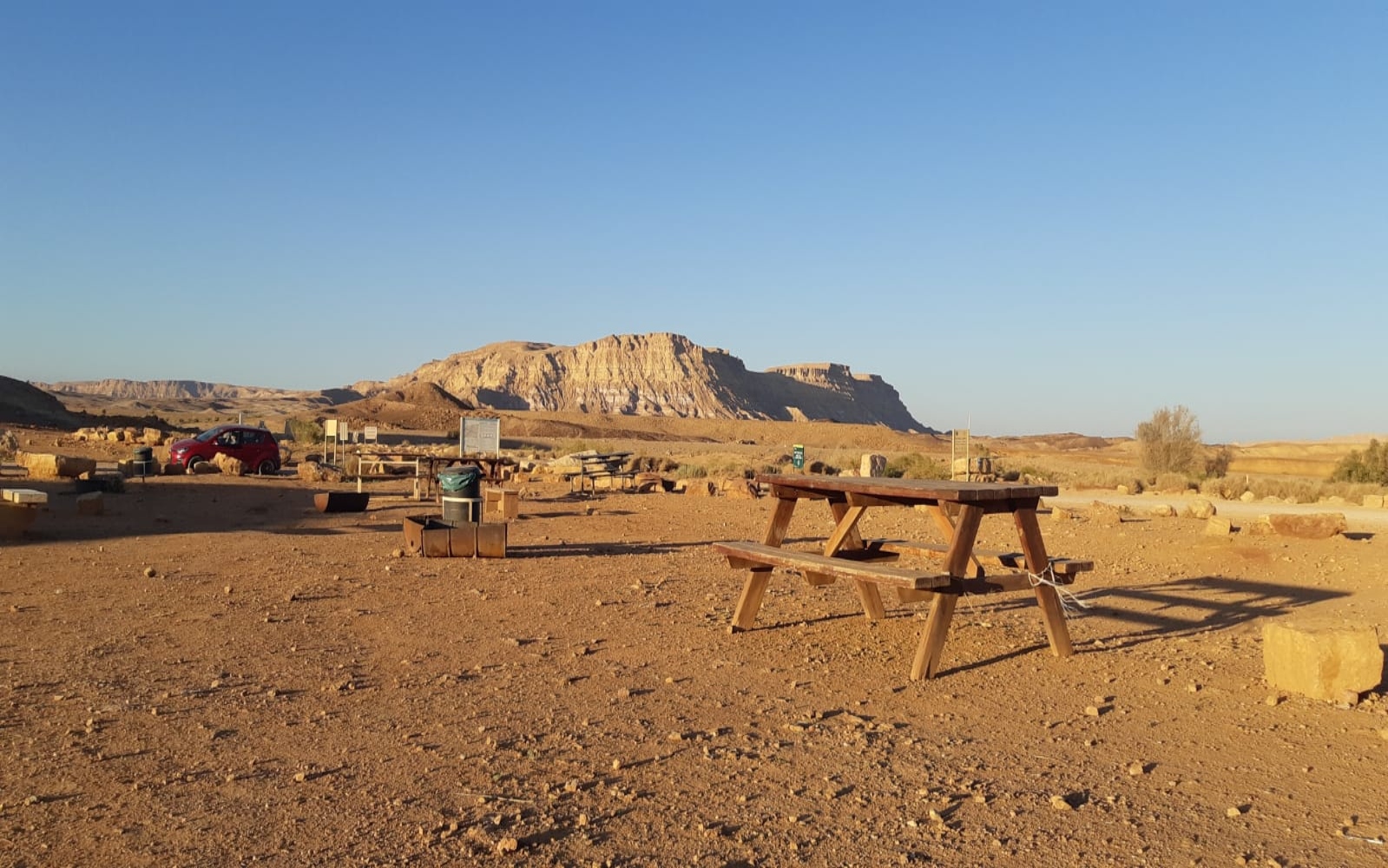 Wake up to the Ramon Crater from the comfort of your own tent at Khan Be’erot. Photo by Yaniv Cohen