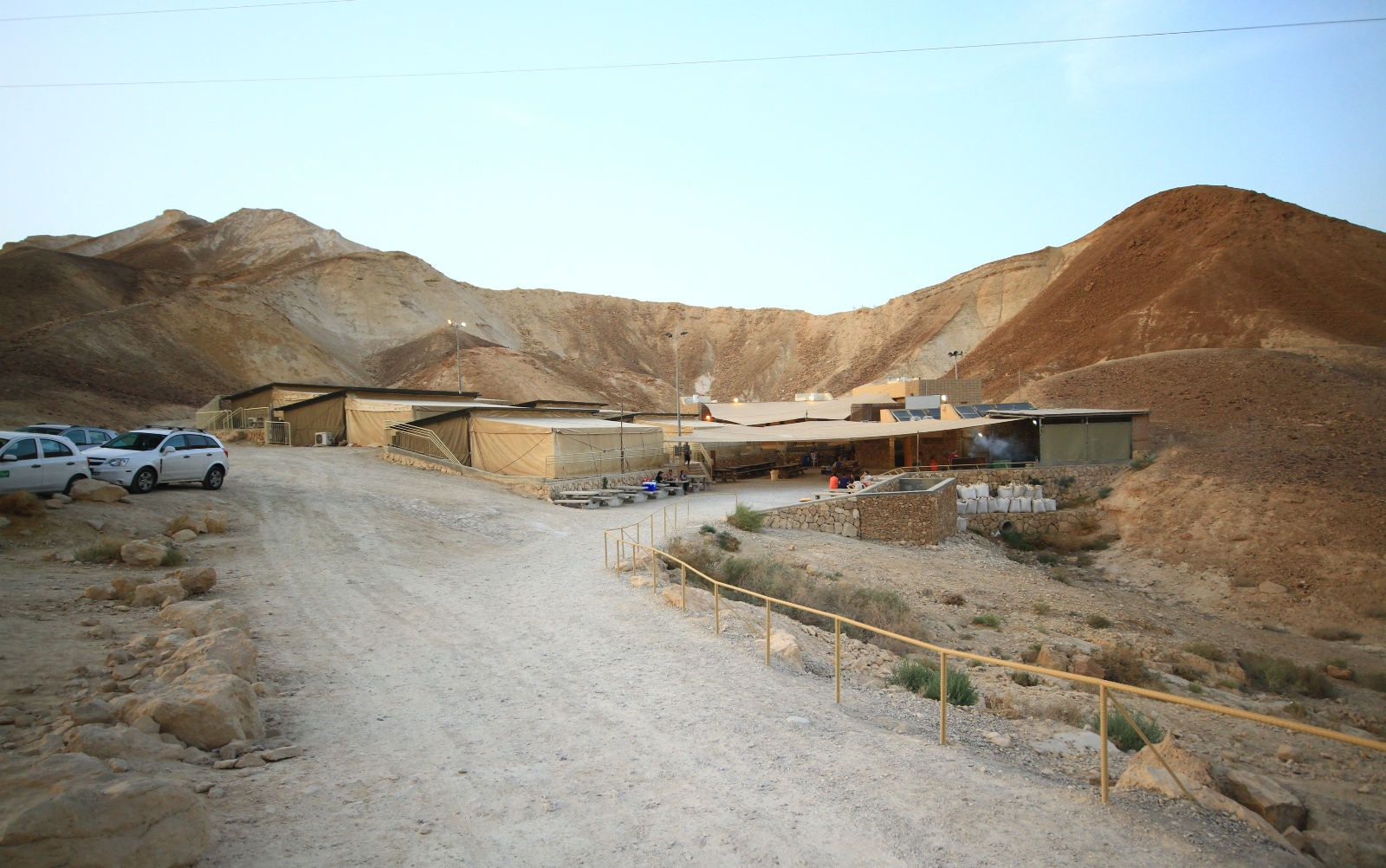 Getting up early to hike Masada isn’t too bad when it’s so close by. Photo by Avi Bahari