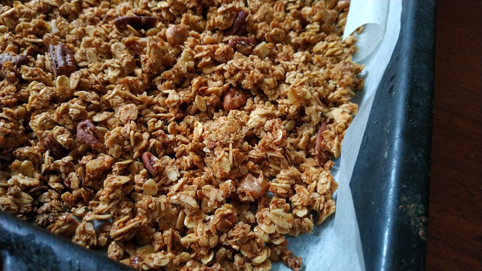 Granola made with silan. Photo by Jessica Halfin