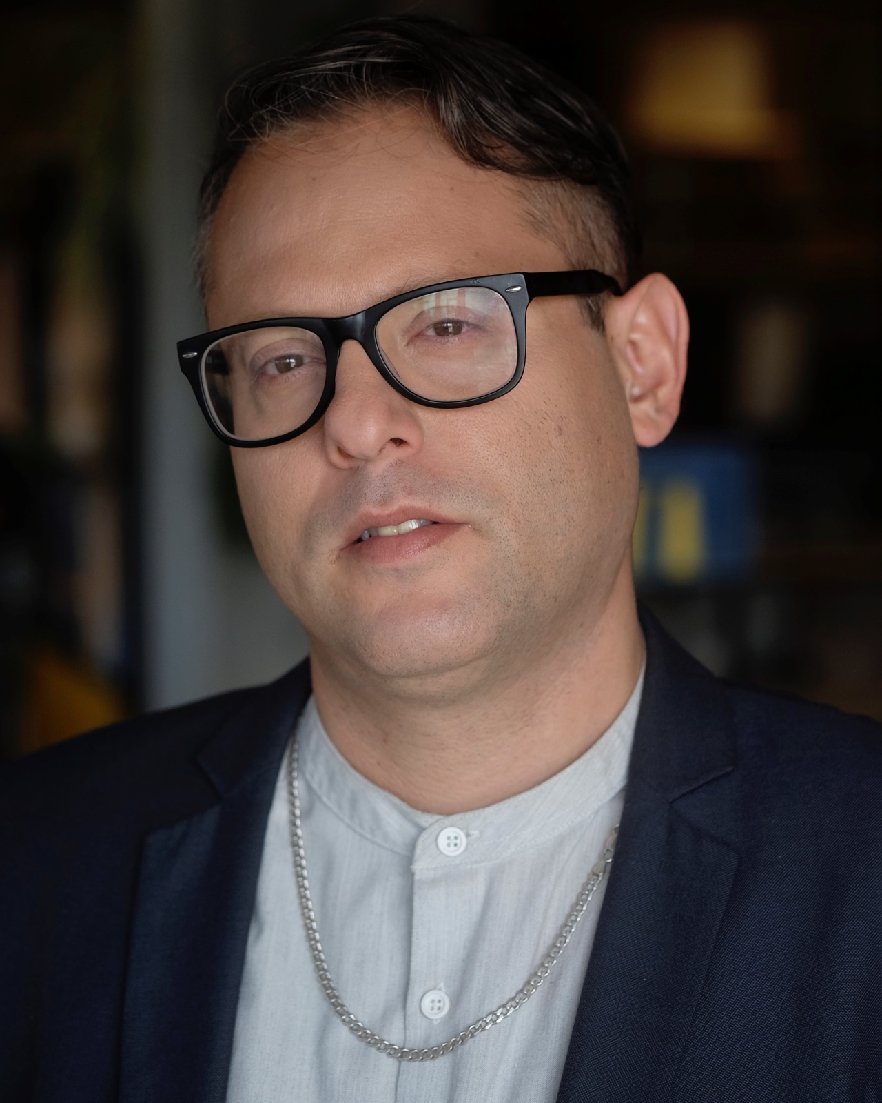 David Laxer of Laxer Brand. Photo by Daniel Tchetchik