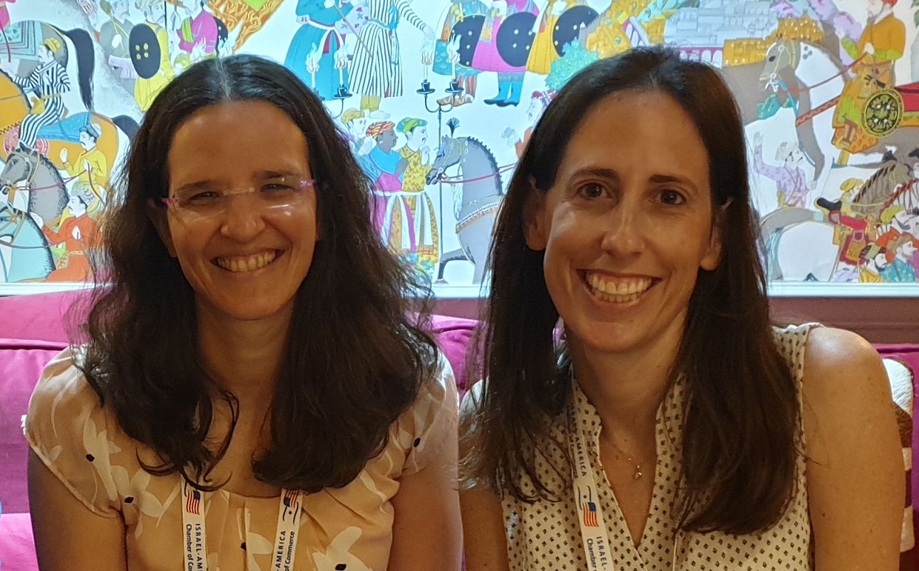 WeedOUT founders Efrat Lidor Nili, left, and Orly Noivirt-Brik. Photo: courtesy