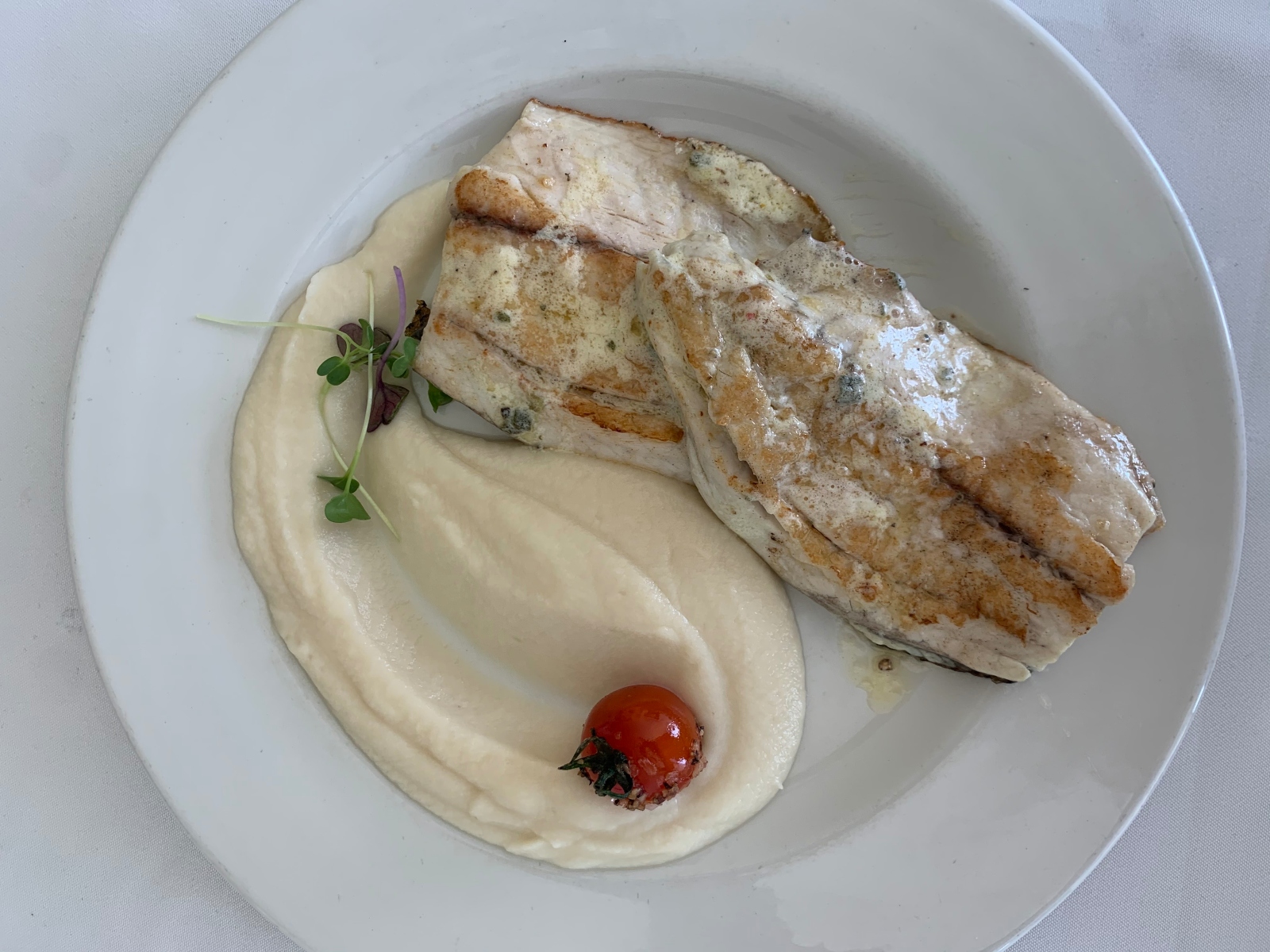 Barramundi in lemon butter from Uri Jeremias of Uri Buri. Photo: courtesy