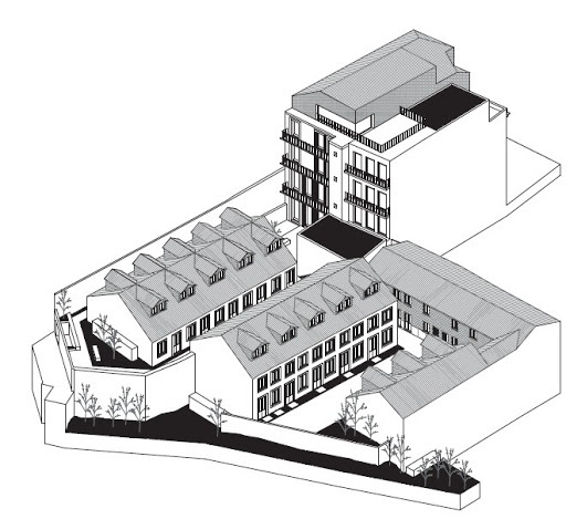 Schematic of the Willa Porto project. Illustration: courtesy
