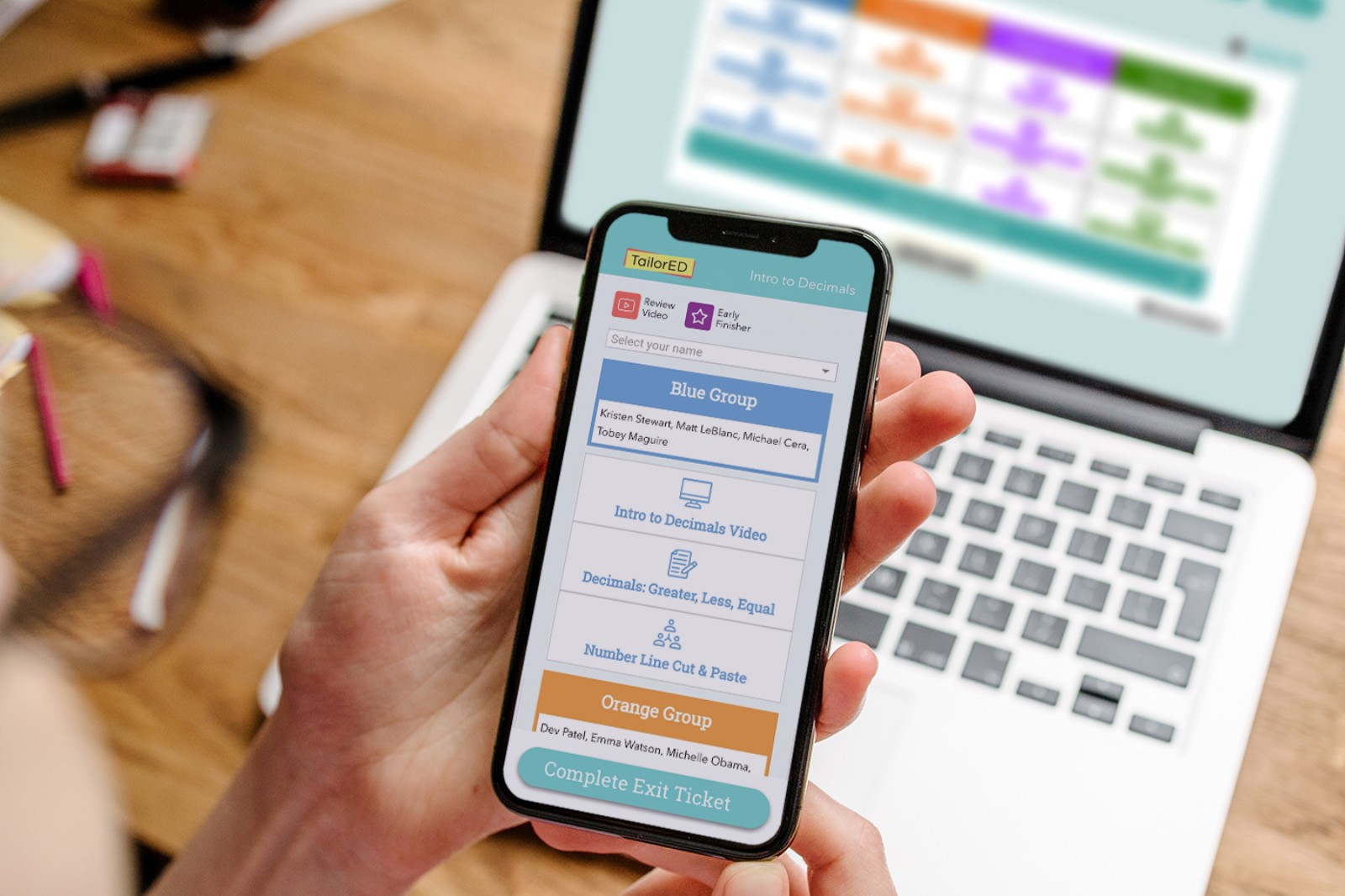 Tailor-ED groups students according to social-emotional parameters and provides differentiated lessons for each group. Photo: courtesy