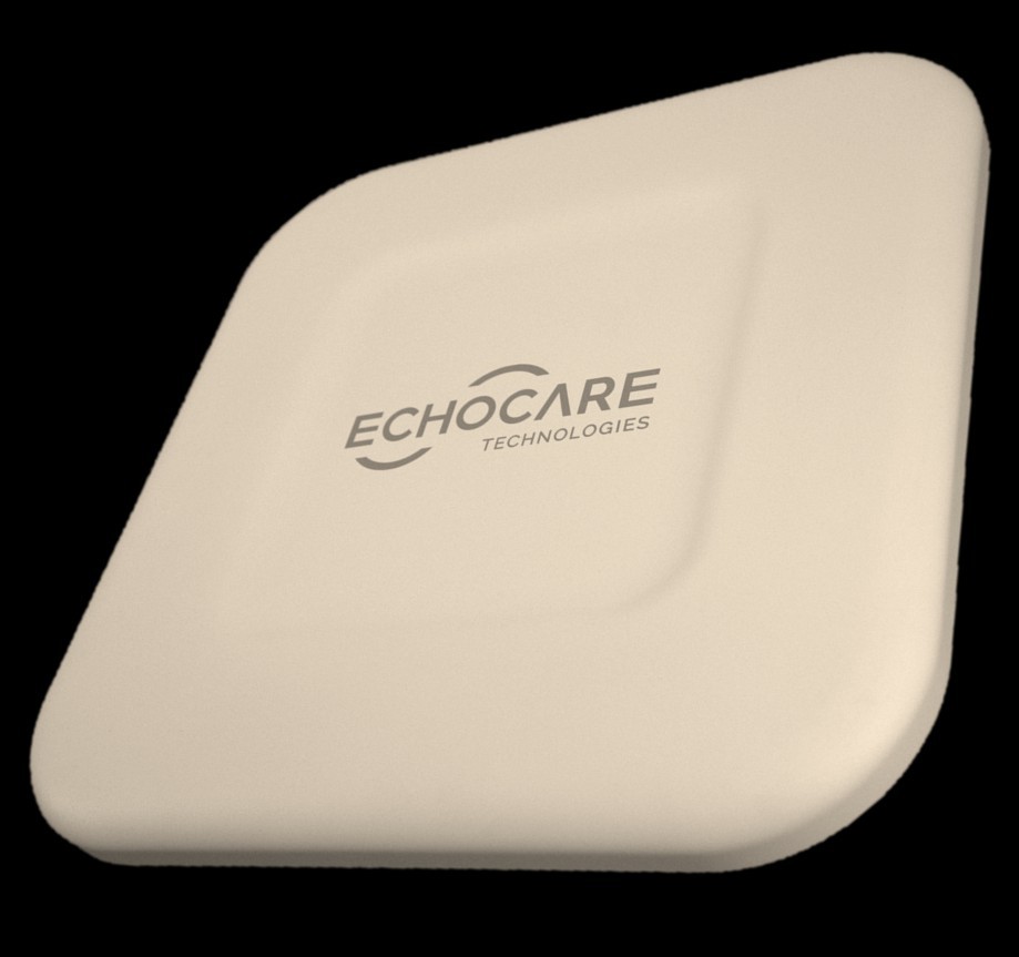The ECHO device passively and continuously monitors location, posture, motion and respiration. Photo courtesy of EchoCare Technologies