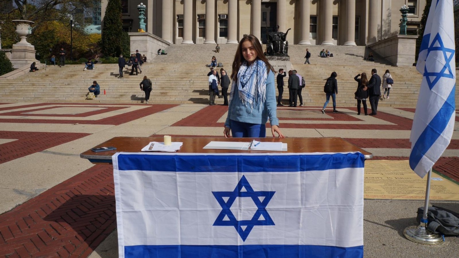 Romy Ronen advocates for Israel on campus and in social media. Photo: courtesy