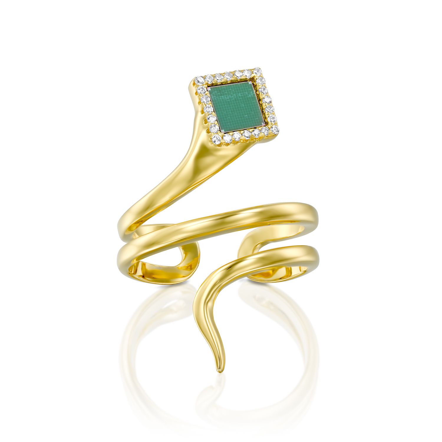 The Healing Serpent Ring. Photo courtesy of TANAOR