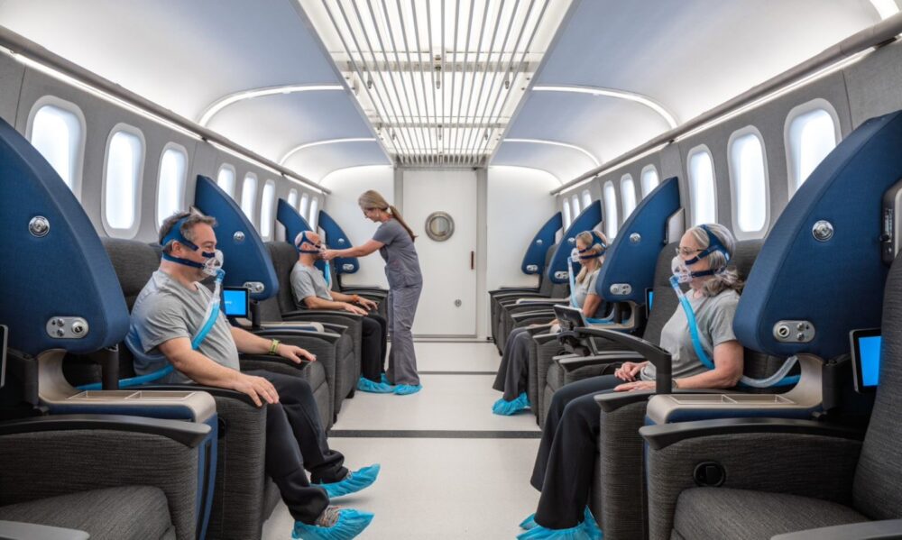 Telomeres before and after hyperbaric oxygen therapy. Photo by Michael Stavaridis