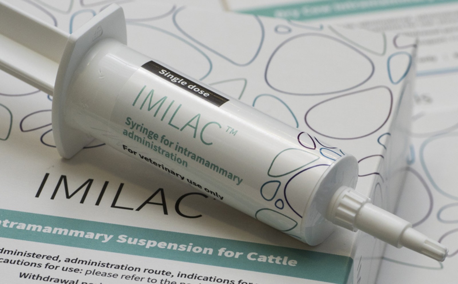 Imilac is an injectable preventative for bovine mastitis. Photo courtesy of Mileutis