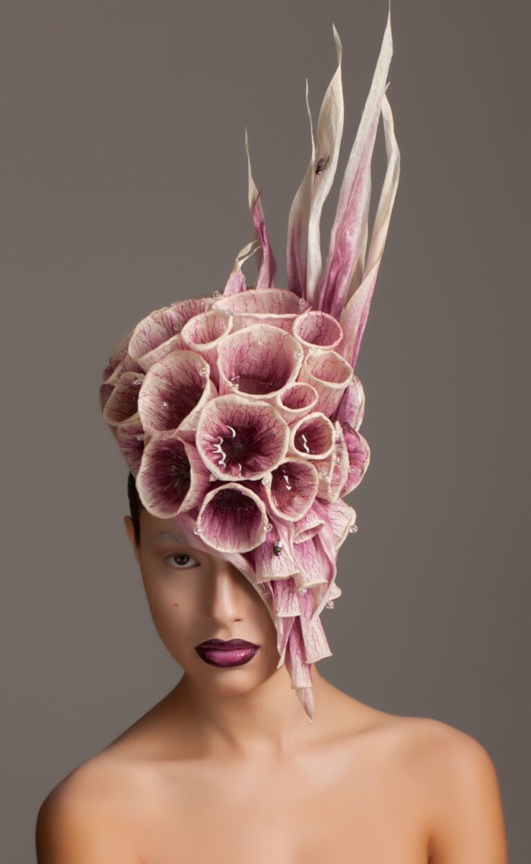 This “Succulent and Juicy” hat by Maor Zabar costs $1,800. Photo by Jude Moskovich