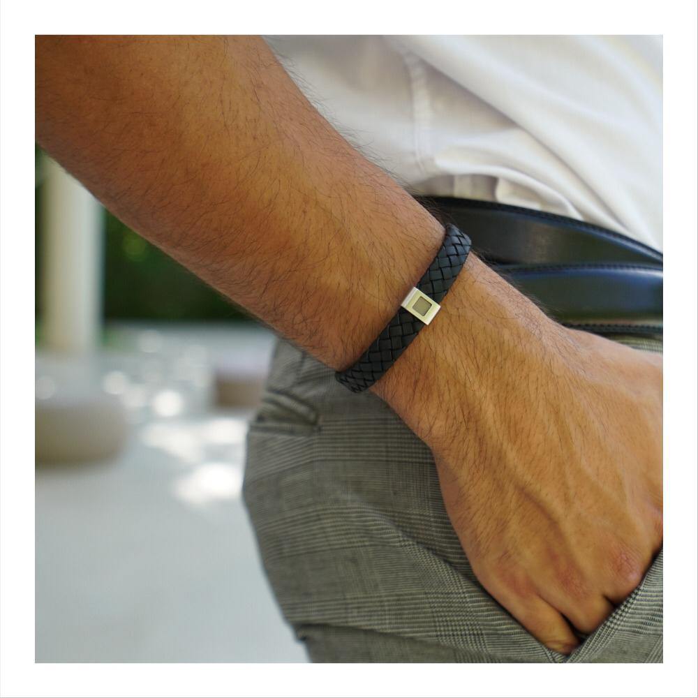TANAOR Nano Bible Jewelry bracelets are popular for men. Photo courtesy of TANAOR